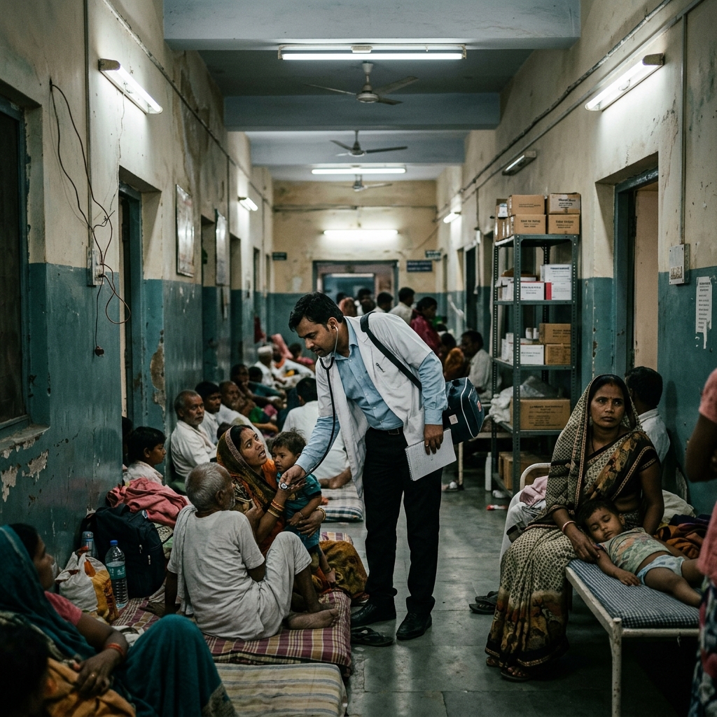 Healthcare crisis in rural UP