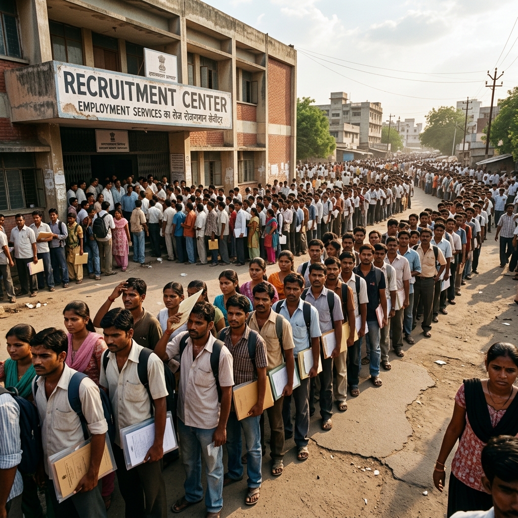 Unemployment crisis in India