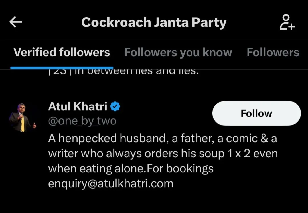Star followers of CJP